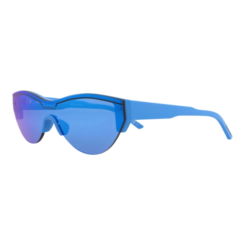 GAFAS DE SOL BALENCIAGA DE ACETATO RECICLADO CON MARCO BLINDADO PARA HOMBRE Y MUJER EN AZUL CLARO - 2