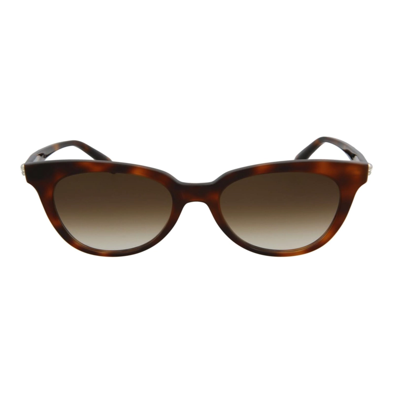 GAFAS DE SOL DE ACETATO CON MONTURA DE OJO DE GATO ALEXANDER MCQUEEN PARA MUJER EN HAVANA HAVANA - 1