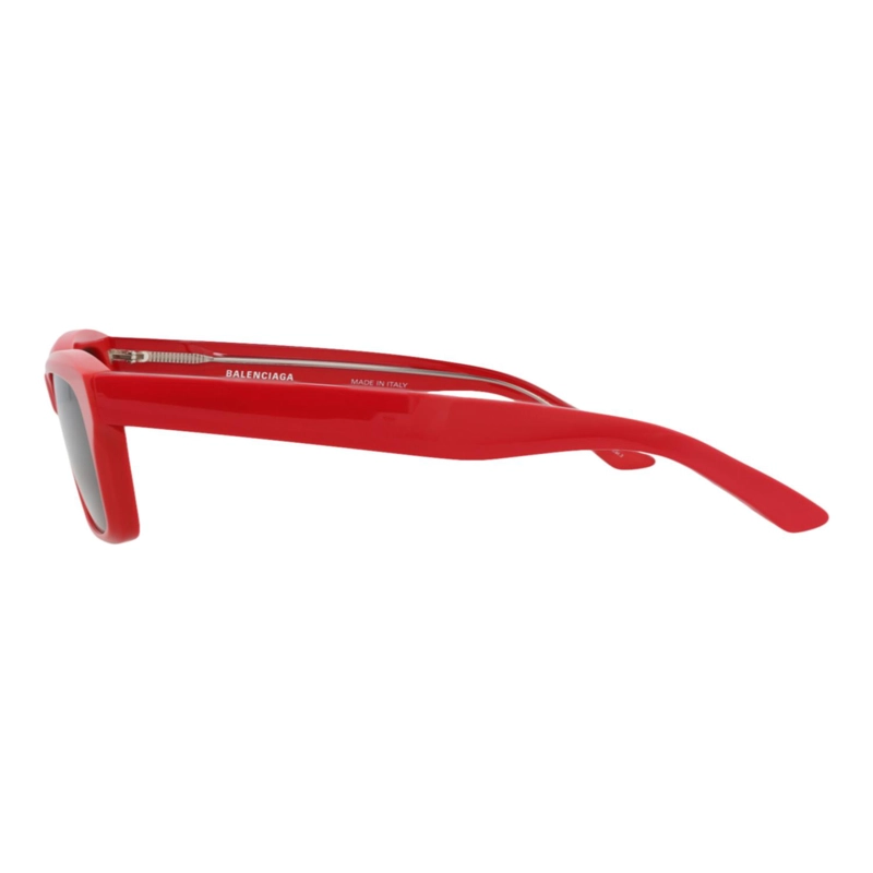 GAFAS DE SOL BALENCIAGA DE ACETATO RECICLADO CON MONTURA CUADRADA PARA HOMBRE Y MUJER EN ROJO ROJO - 3