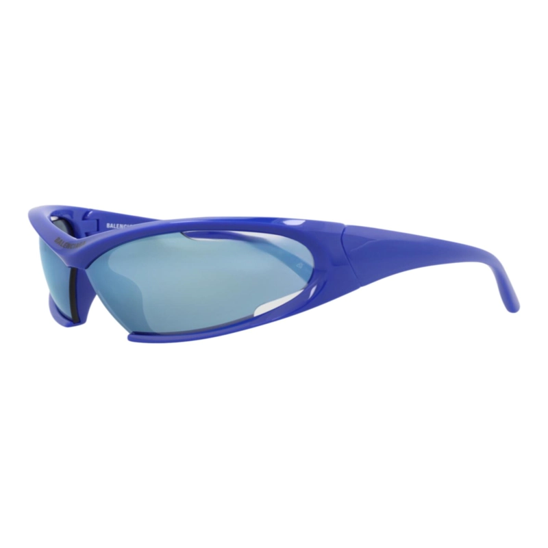 GAFAS DE SOL BALENCIAGA SHIELDFRAME BIO INJECTION PARA HOMBRE Y MUJER EN AZUL AZUL - 2
