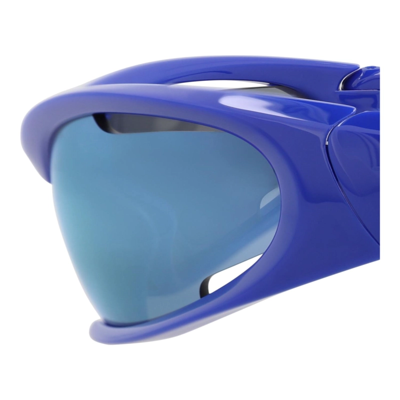 GAFAS DE SOL BALENCIAGA SHIELDFRAME BIO INJECTION PARA HOMBRE Y MUJER EN AZUL AZUL - 6