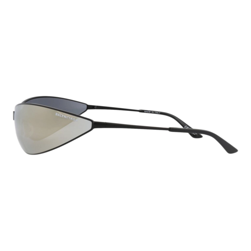 GAFAS DE SOL DE METAL CON MARCO BLINDADO BALENCIAGA PARA HOMBRE Y MUJER EN COLOR NEGRO Y BRONCE - 3
