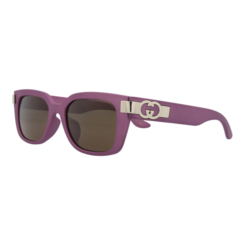 GAFAS DE SOL GUCCI DE INYECCION CON MONTURA CUADRADA PARA MUJER EN COLOR MARRON VIOLETA - 2
