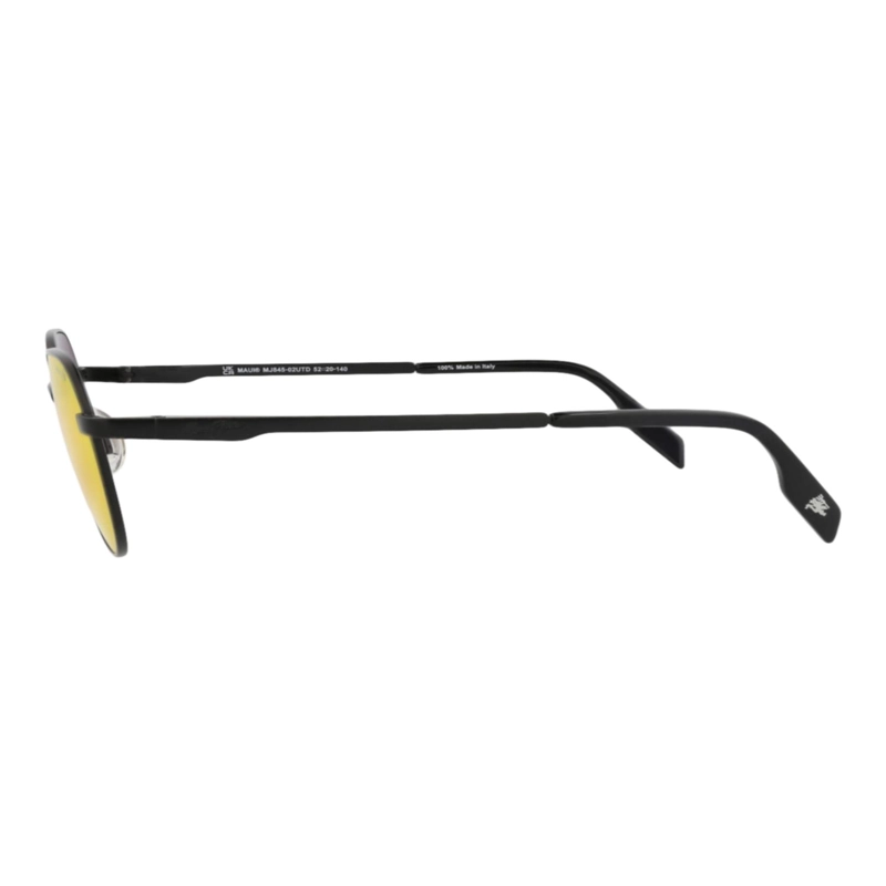 GAFAS DE SOL MAUI JIM DE METAL CON MONTURA REDONDA PARA HOMBRE Y MUJER EN COLOR NEGRO LAVA - 3