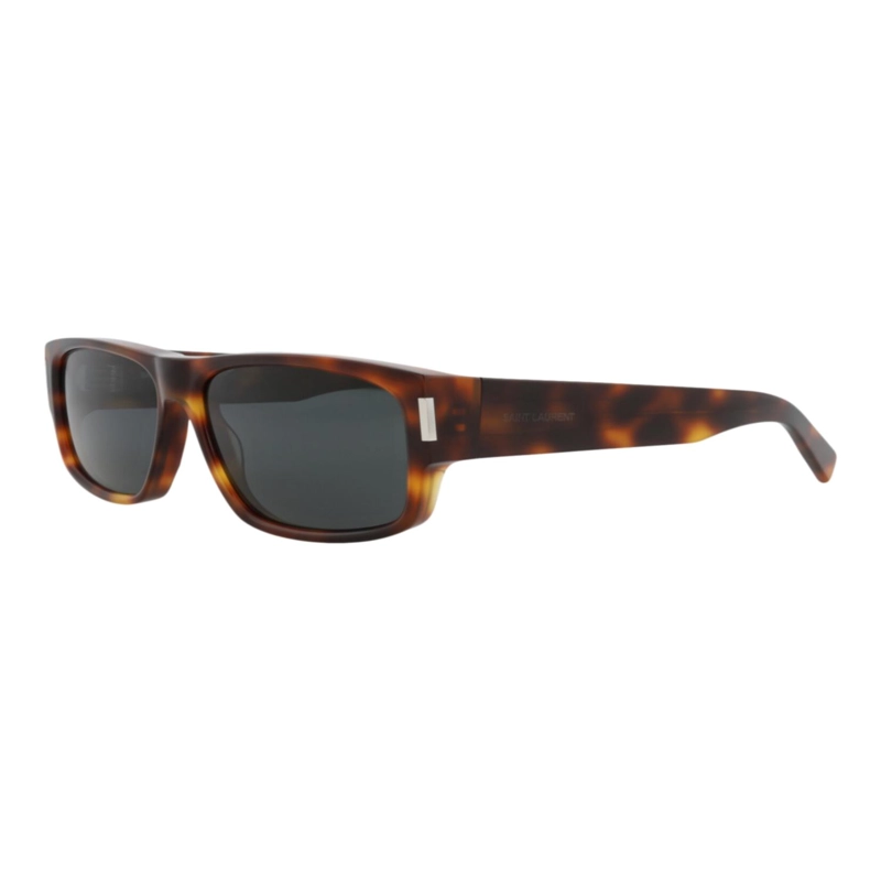 GAFAS DE SOL SAINT LAURENT DE ACETATO RECICLADO CON MONTURA CUADRADA PARA HOMBRE EN HAVANA HAVANA - 2