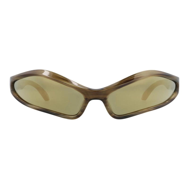 GAFAS DE SOL BALENCIAGA SHIELDFRAME BIO INJECTION PARA HOMBRE Y MUJER EN HAVANA HAVANA BRONZE - 1