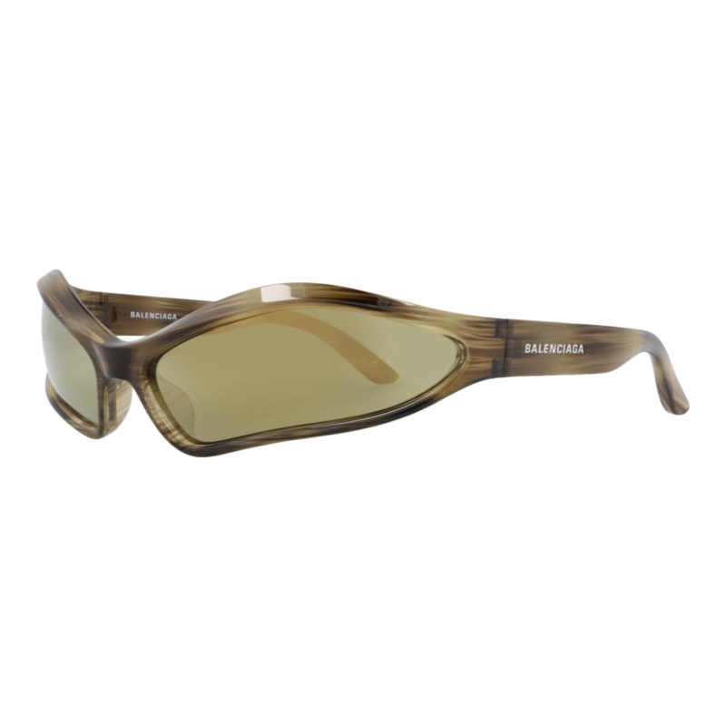 GAFAS DE SOL BALENCIAGA SHIELDFRAME BIO INJECTION PARA HOMBRE Y MUJER EN HAVANA HAVANA BRONZE - 2