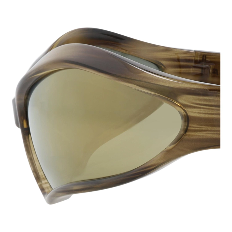 GAFAS DE SOL BALENCIAGA SHIELDFRAME BIO INJECTION PARA HOMBRE Y MUJER EN HAVANA HAVANA BRONZE - 6