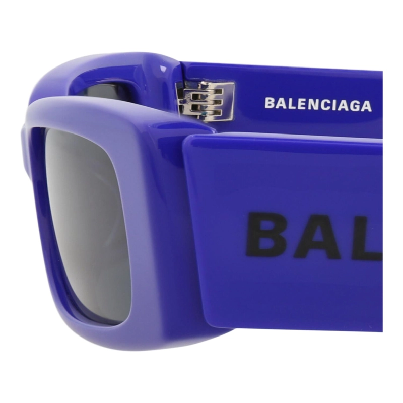 GAFAS DE SOL BALENCIAGA DE ACETATO RECICLADO CON MONTURA CUADRADA PARA MUJER EN AZUL AZUL - 4