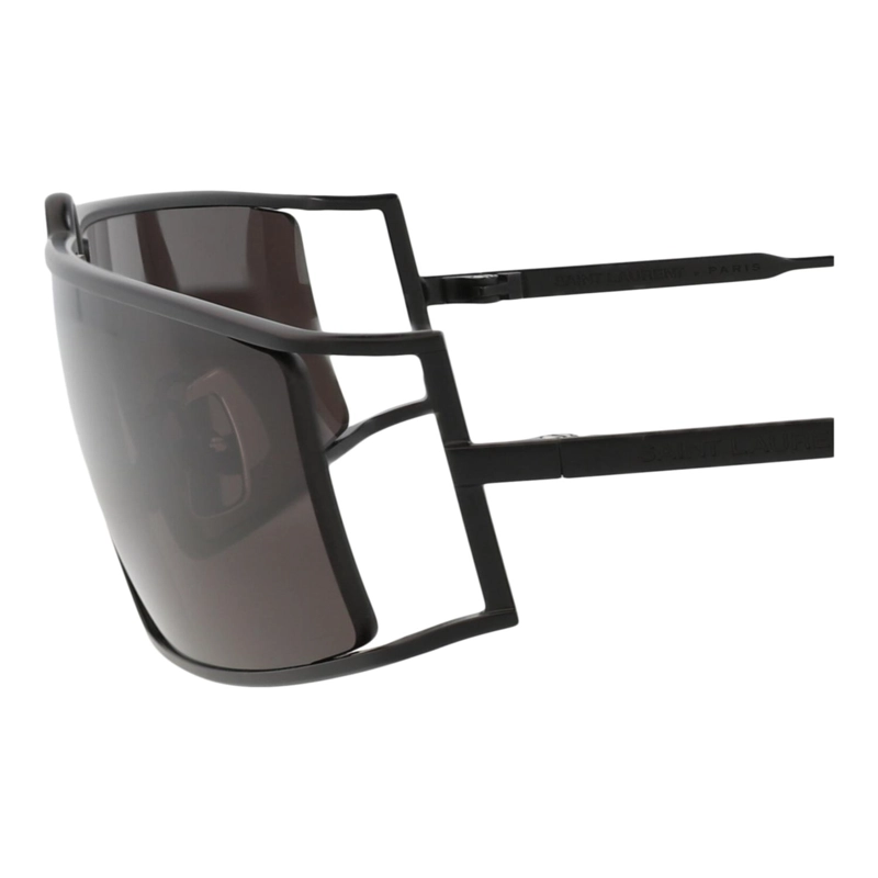 GAFAS DE SOL SAINT LAURENT DE METAL CON MONTURA CUADRADA PARA MUJER EN NEGRO NEGRO NEGRO - 4