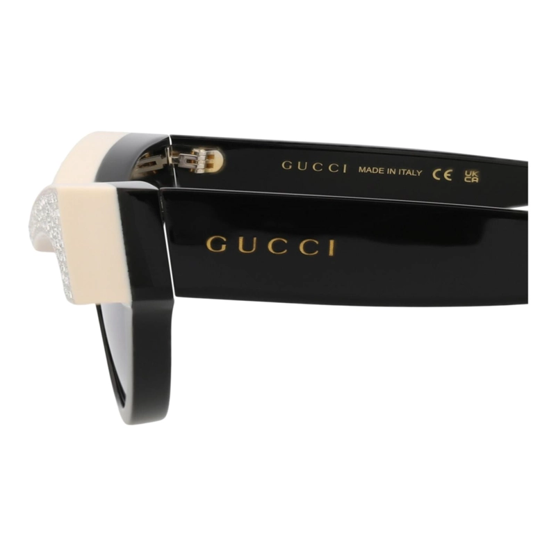 GAFAS DE SOL GUCCI DE ACETATO CON MONTURA EN FORMA DE OJO DE GATO PARA MUJER EN NEGRO NEGRO - 4