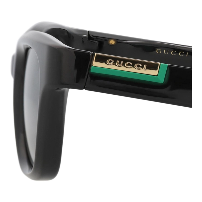 GAFAS DE SOL GUCCI DE INYECCION CON MONTURA CUADRADA PARA HOMBRE EN NEGRO NEGRO Y GRIS - 4