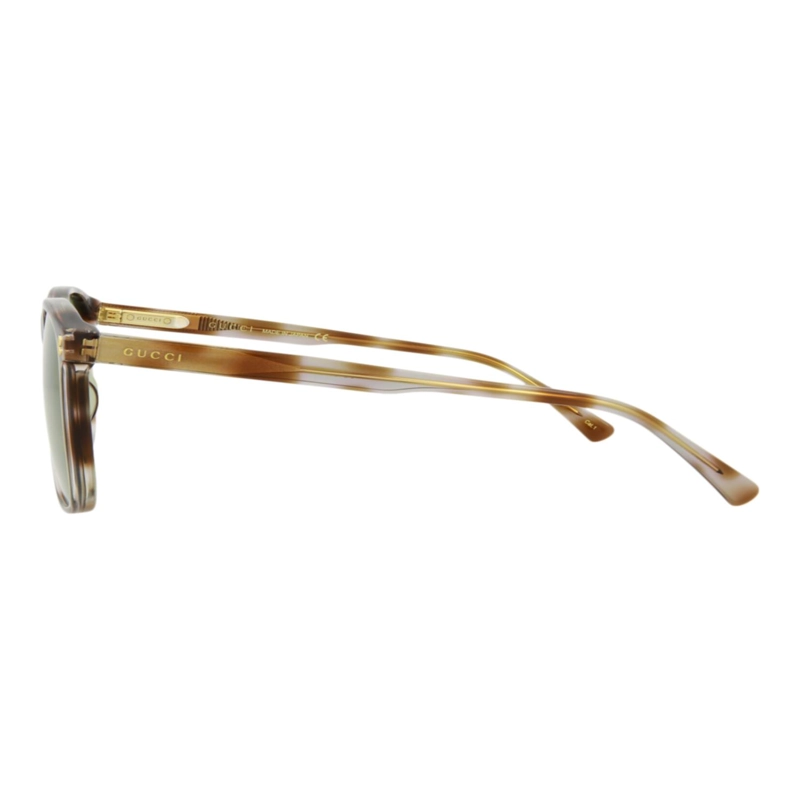 GAFAS DE SOL DE ACETATO CON MONTURA CUADRADA GUCCI PARA HOMBRE EN HAVANA HAVANA GREEN - 3