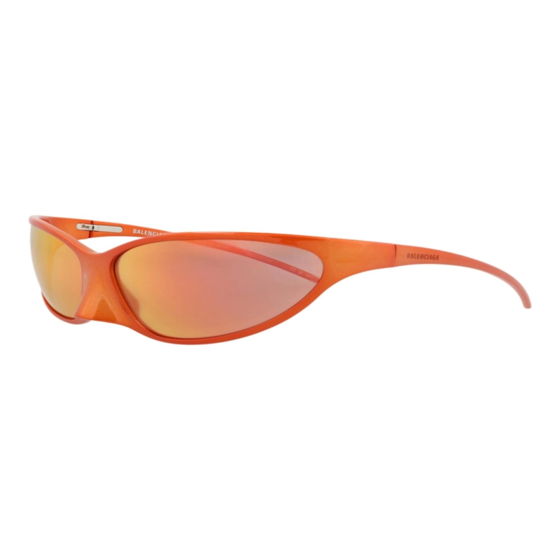 GAFAS DE SOL BALENCIAGA DE ALUMINIO CON MARCO BLINDADO PARA HOMBRE Y MUJER EN ROJO ROJO Y ROJO - 2
