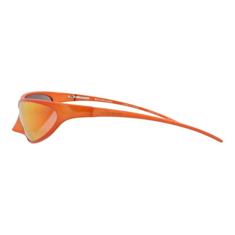 GAFAS DE SOL BALENCIAGA DE ALUMINIO CON MARCO BLINDADO PARA HOMBRE Y MUJER EN ROJO ROJO Y ROJO - 3
