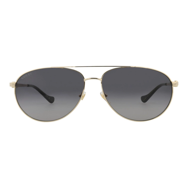 GAFAS DE SOL METALICAS GUCCI CON MONTURA DE AVIADOR PARA MUJER EN COLOR DORADO Y GRIS - 1