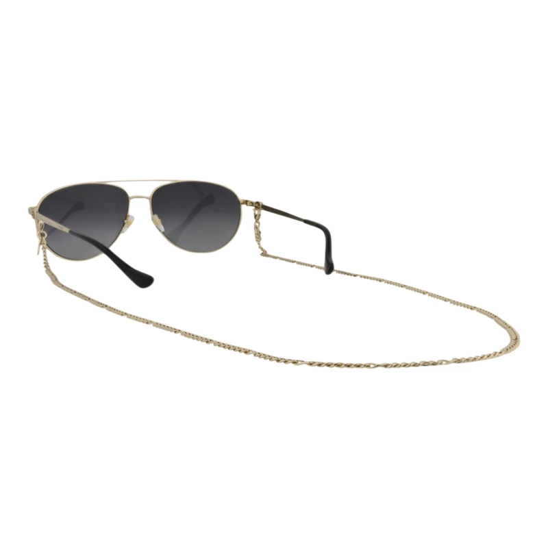 GAFAS DE SOL METALICAS GUCCI CON MONTURA DE AVIADOR PARA MUJER EN COLOR DORADO Y GRIS - 6