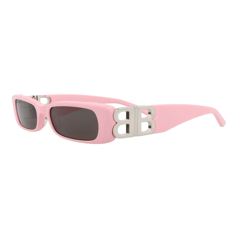 GAFAS DE SOL BALENCIAGA DE ACETATO RECICLADO CON MONTURA CUADRADA PARA MUJER EN COLOR ROSA PLATEADO - 2