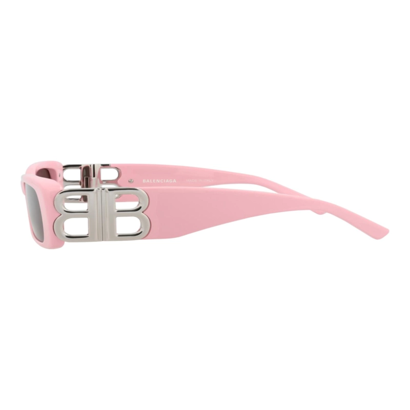 GAFAS DE SOL BALENCIAGA DE ACETATO RECICLADO CON MONTURA CUADRADA PARA MUJER EN COLOR ROSA PLATEADO - 3