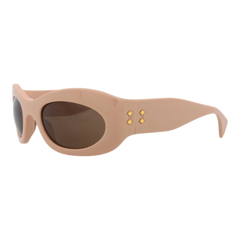 GAFAS DE SOL GUCCI SHIELDFRAME DE ACETATO RECICLADO PARA HOMBRE Y MUJER EN ROSA ROSA Y MARRON - 2