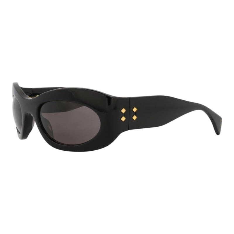 GAFAS DE SOL GUCCI SHIELDFRAME DE ACETATO RECICLADO PARA HOMBRE Y MUJER EN NEGRO NEGRO Y GRIS - 2