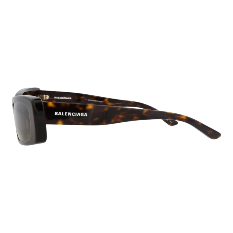 GAFAS DE SOL BALENCIAGA DE ACETATO RECICLADO CON MONTURA CUADRADA PARA HOMBRE Y MUJER EN HAVANA - 3
