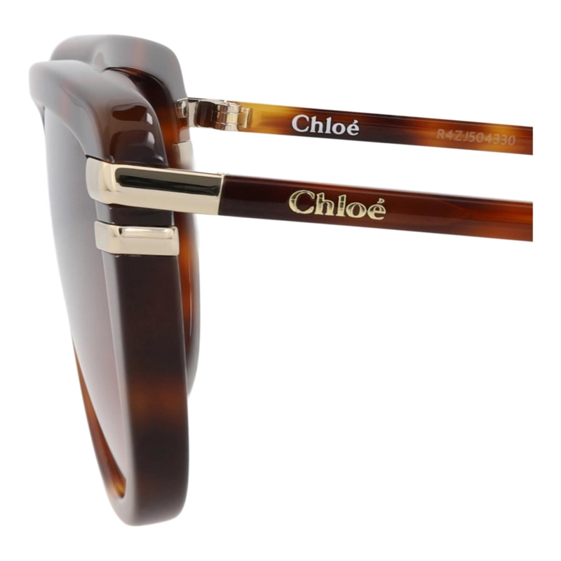 GAFAS DE SOL CHLOE  DE ACETATO RECICLADO CON MONTURA CUADRADA PARA MUJER EN HAVANA HAVANA RED - 6