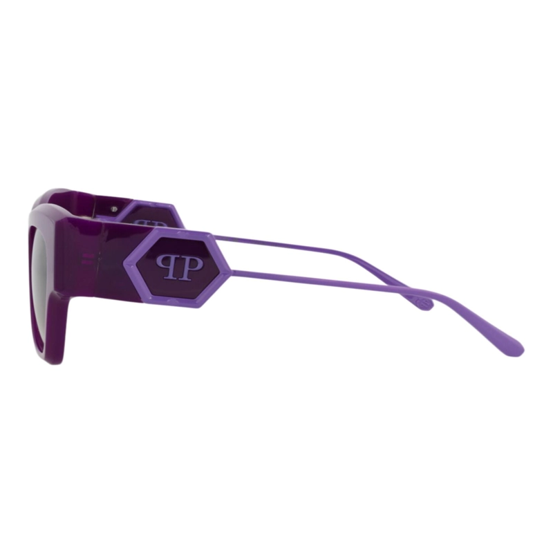 GAFAS DE SOL PHILIPP PLEIN DE ACETATO CON MONTURA DE OJO DE GATO PARA MUJER EN COLOR VIOLETA - 3