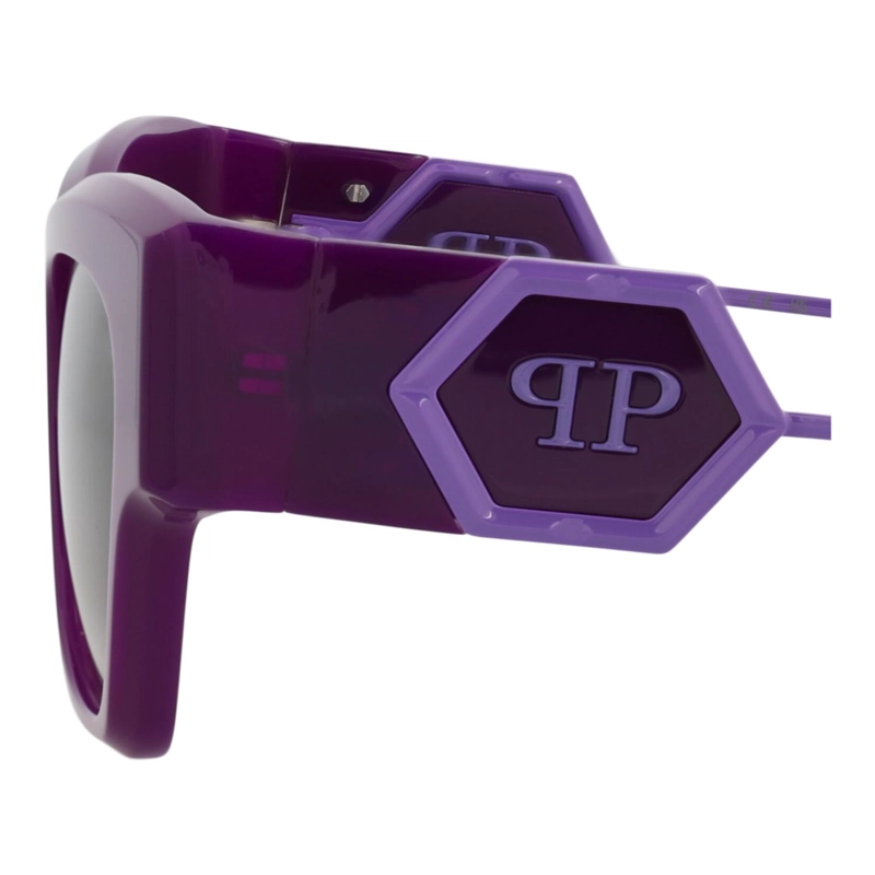 GAFAS DE SOL PHILIPP PLEIN DE ACETATO CON MONTURA DE OJO DE GATO PARA MUJER EN COLOR VIOLETA - 4