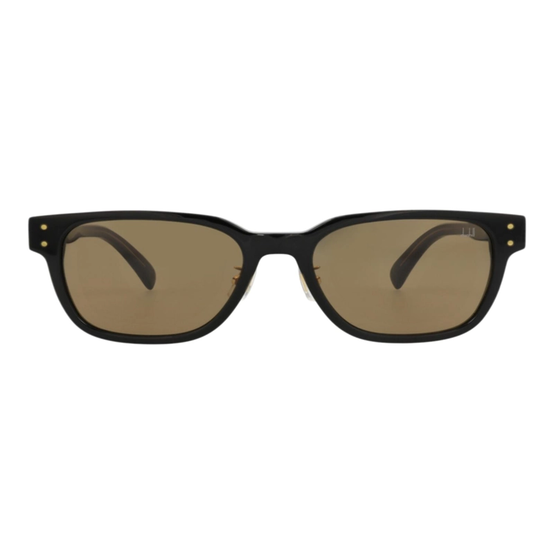GAFAS DE SOL DUNHILL DE ACETATO RECICLADO CON MONTURA CUADRADA PARA HOMBRE EN NEGRO NEGRO Y MARRON - 1