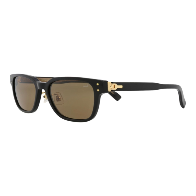 GAFAS DE SOL DUNHILL DE ACETATO RECICLADO CON MONTURA CUADRADA PARA HOMBRE EN NEGRO NEGRO Y MARRON - 2