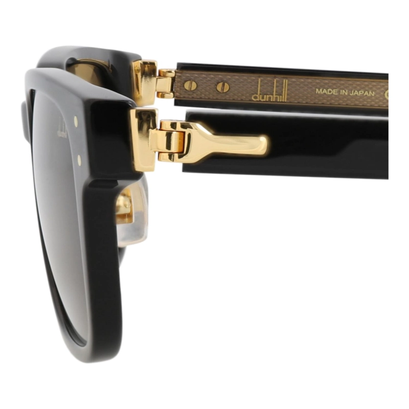 GAFAS DE SOL DUNHILL DE ACETATO RECICLADO CON MONTURA CUADRADA PARA HOMBRE EN NEGRO NEGRO Y MARRON - 4