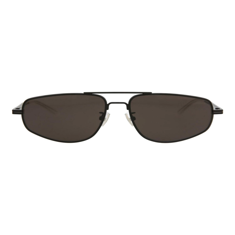 GAFAS DE SOL BOTTEGA VENETA DE METAL CON MONTURA DE AVIADOR PARA HOMBRE EN NEGRO NEGRO Y GRIS - 1