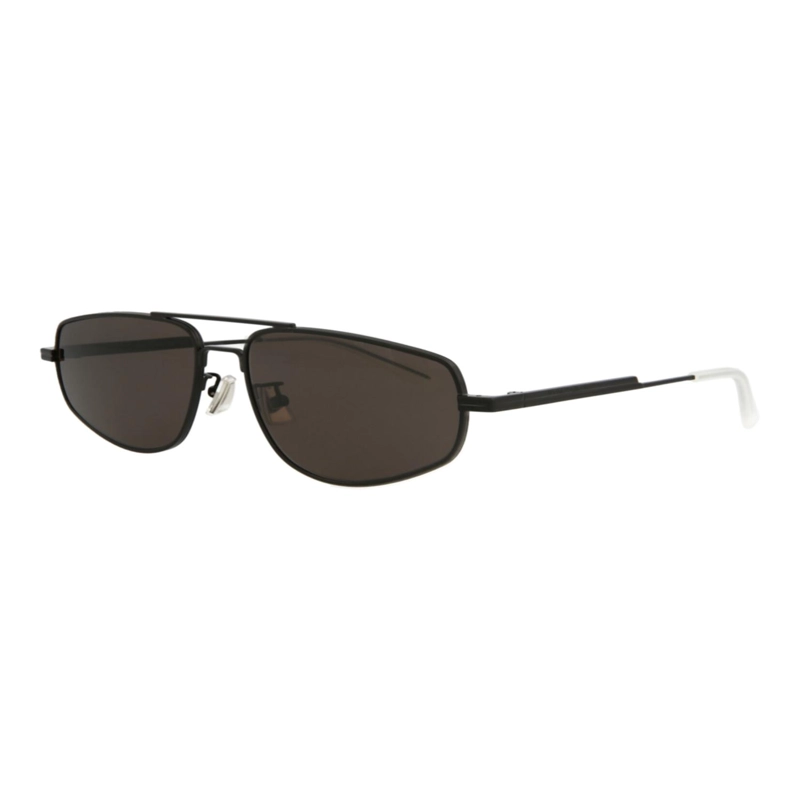 GAFAS DE SOL BOTTEGA VENETA DE METAL CON MONTURA DE AVIADOR PARA HOMBRE EN NEGRO NEGRO Y GRIS - 2