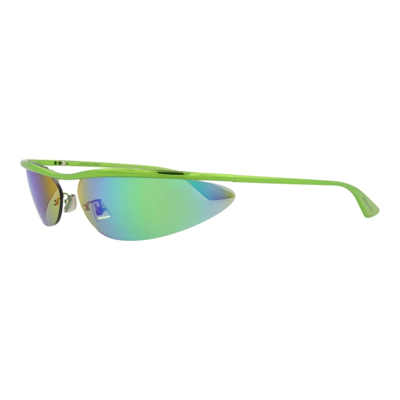 GAFAS DE SOL METALICAS BOTTEGA VENETA CON MONTURA DE OJO DE GATO PARA HOMBRE Y MUJER EN VERDE VERDE - 2