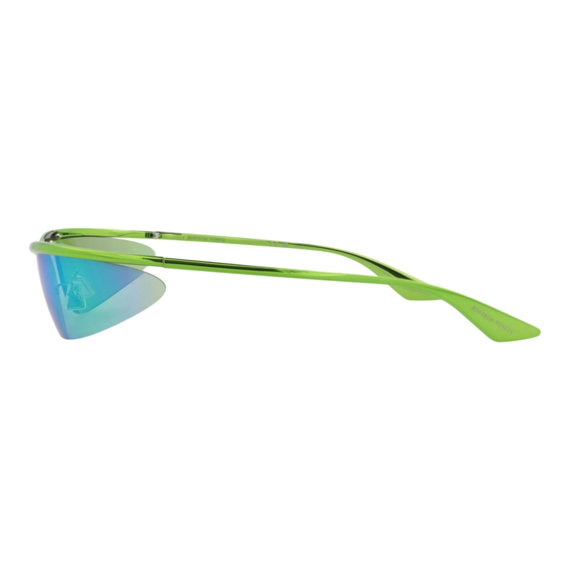 GAFAS DE SOL METALICAS BOTTEGA VENETA CON MONTURA DE OJO DE GATO PARA HOMBRE Y MUJER EN VERDE VERDE - 3