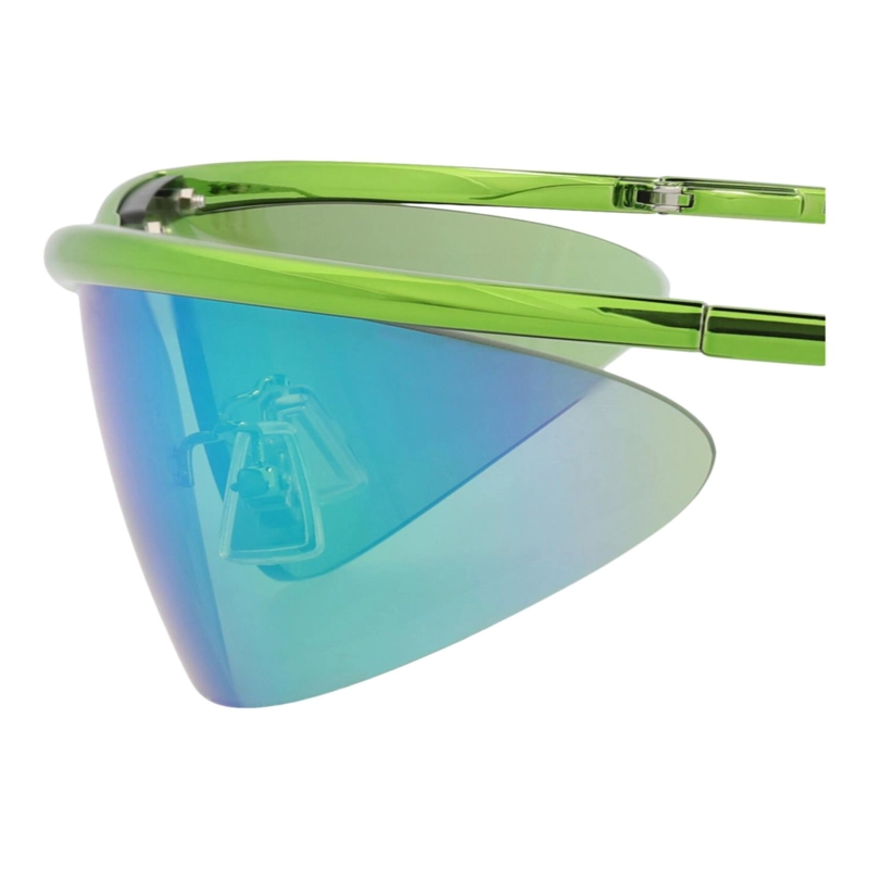 GAFAS DE SOL METALICAS BOTTEGA VENETA CON MONTURA DE OJO DE GATO PARA HOMBRE Y MUJER EN VERDE VERDE - 4