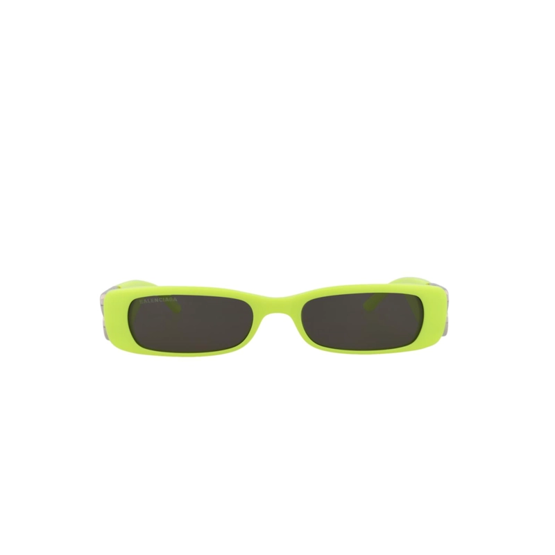 GAFAS DE SOL BALENCIAGA DE ACETATO CON MONTURA CUADRADA PARA MUJER EN COLOR AMARILLO PLATEADO Y GRIS - 1