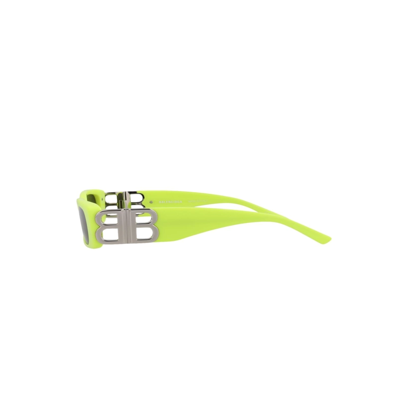 GAFAS DE SOL BALENCIAGA DE ACETATO CON MONTURA CUADRADA PARA MUJER EN COLOR AMARILLO PLATEADO Y GRIS - 3