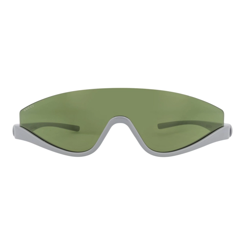 GAFAS DE SOL GUCCI SHIELDFRAME INJECTION PARA MUJER EN COLOR PLATEADO Y VERDE - 1