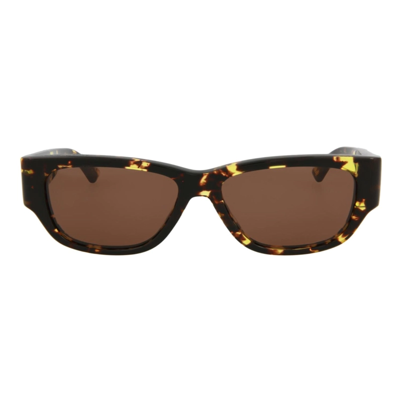 GAFAS DE SOL DE ACETATO CON MONTURA CUADRADA BOTTEGA VENETA PARA MUJER EN NEGRO NEGRO GRIS - 1
