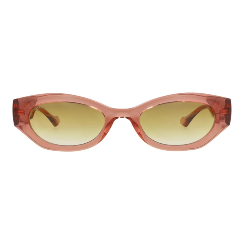 GAFAS DE SOL INYECTABLES CON MONTURA REDONDA GUCCI PARA MUJER EN MARRON MARRON MARRON - 1