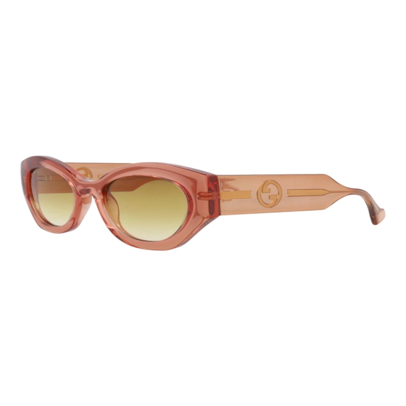GAFAS DE SOL INYECTABLES CON MONTURA REDONDA GUCCI PARA MUJER EN MARRON MARRON MARRON - 2