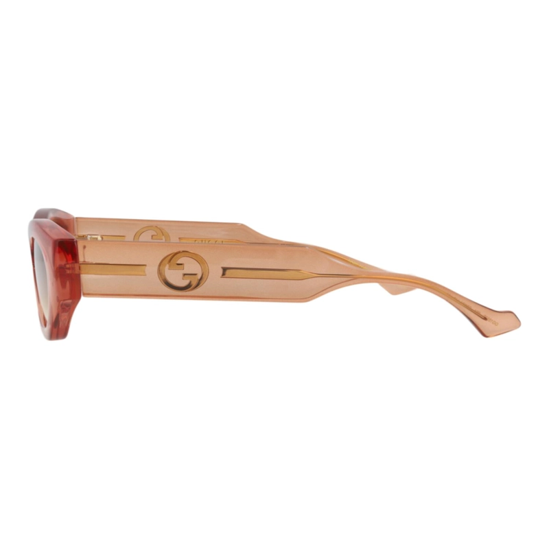 GAFAS DE SOL INYECTABLES CON MONTURA REDONDA GUCCI PARA MUJER EN MARRON MARRON MARRON - 3