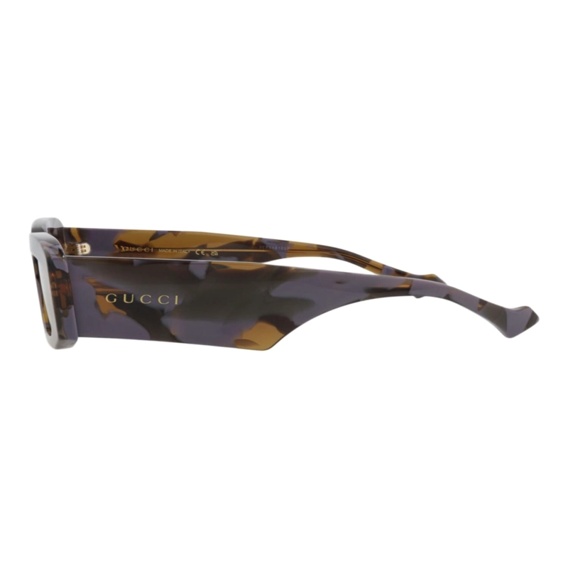 GAFAS DE SOL GUCCI DE ACETATO RECICLADO CON MONTURA CUADRADA PARA HOMBRE EN HAVANA HAVANA BROWN - 3