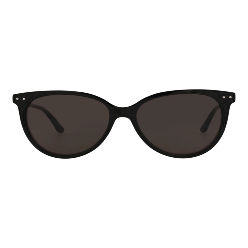 GAFAS DE SOL DE ACETATO CON MONTURA DE GATO BOTTEGA VENETA PARA MUJER EN NEGRO NEGRO GRIS - 1