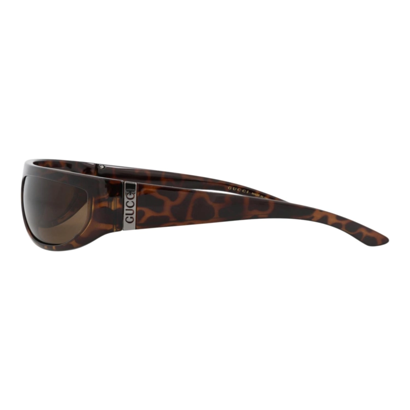 GAFAS DE SOL DE INYECCION GUCCI SHIELDFRAME PARA HOMBRE EN HAVANA HAVANA BROWN - 3