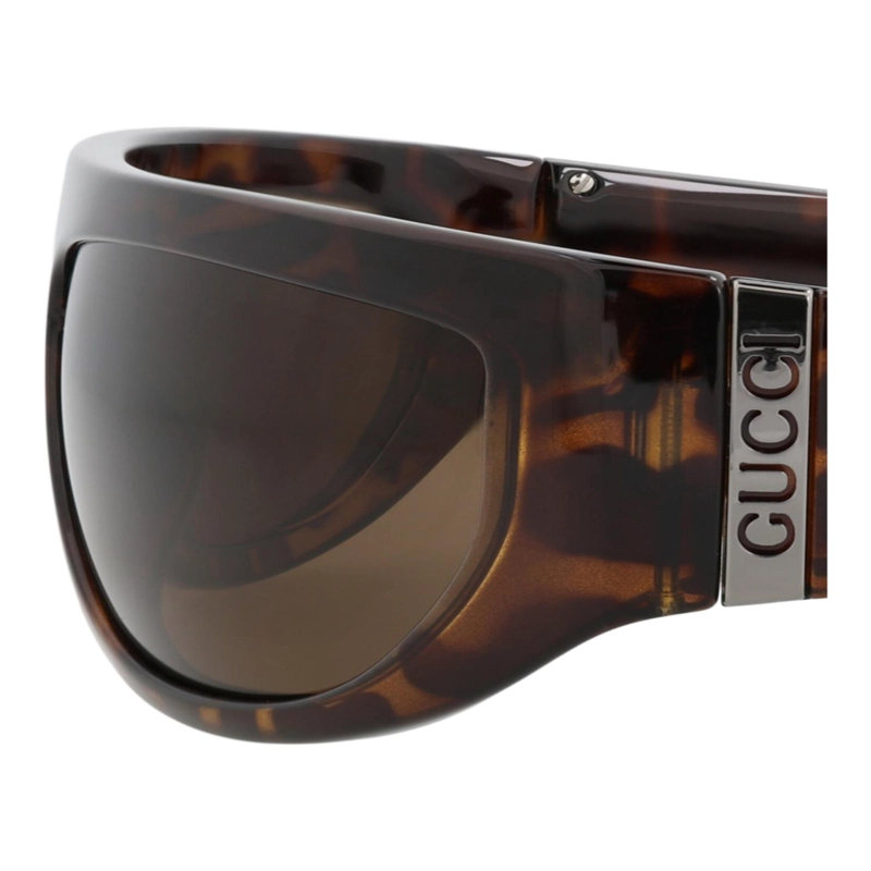 GAFAS DE SOL DE INYECCION GUCCI SHIELDFRAME PARA HOMBRE EN HAVANA HAVANA BROWN - 6