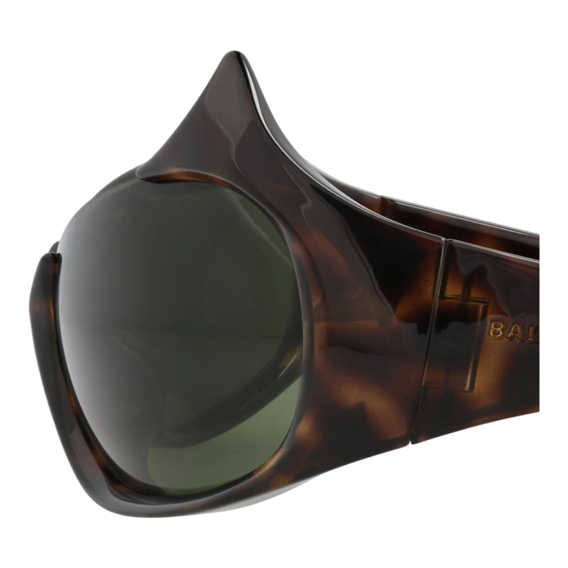 GAFAS DE SOL BALENCIAGA SHIELDFRAME BIO INJECTION PARA MUJER EN HAVANA HAVANA GREEN - 4