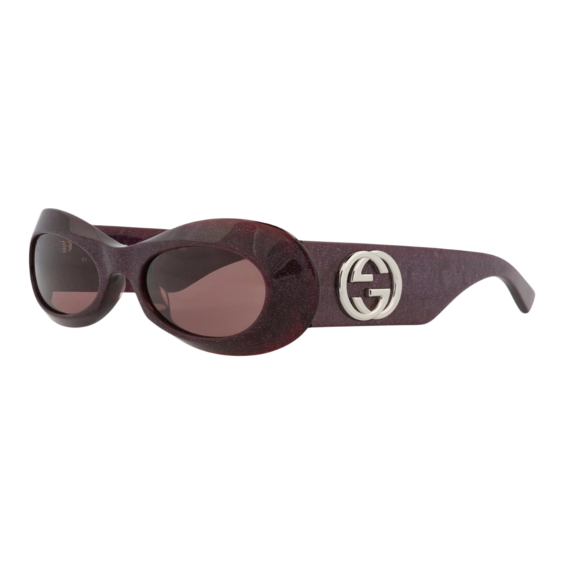GAFAS DE SOL GUCCI DE ACETATO RECICLADO CON MONTURA REDONDA PARA MUJER EN VIOLETA VIOLETA - 2
